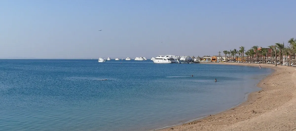 Пляж Хургади на Червоному морі